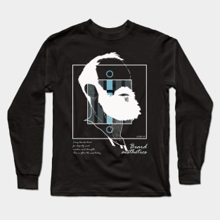 Beard aesthetics version 6 Long Sleeve T-Shirt